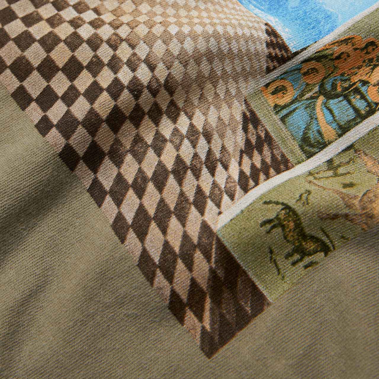 fucking awesome fucking awesome dream tunnel t-shirt (khaki)