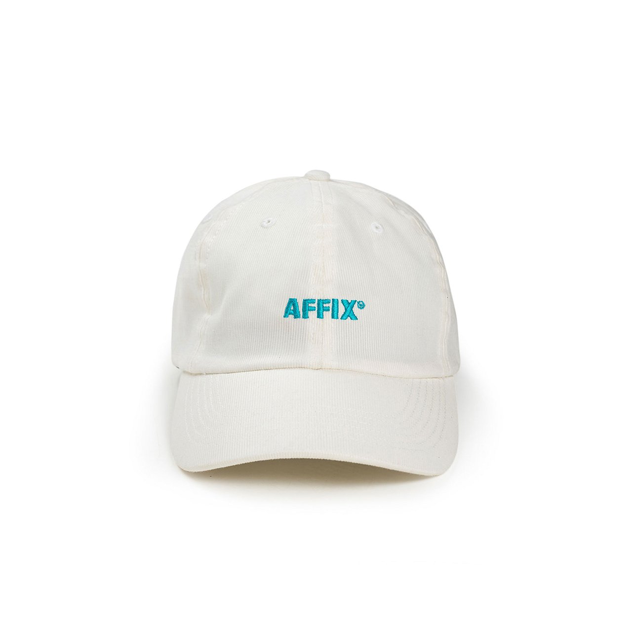 affix works affix drill standard logo cap (ecru) AW20ACC03-ecru