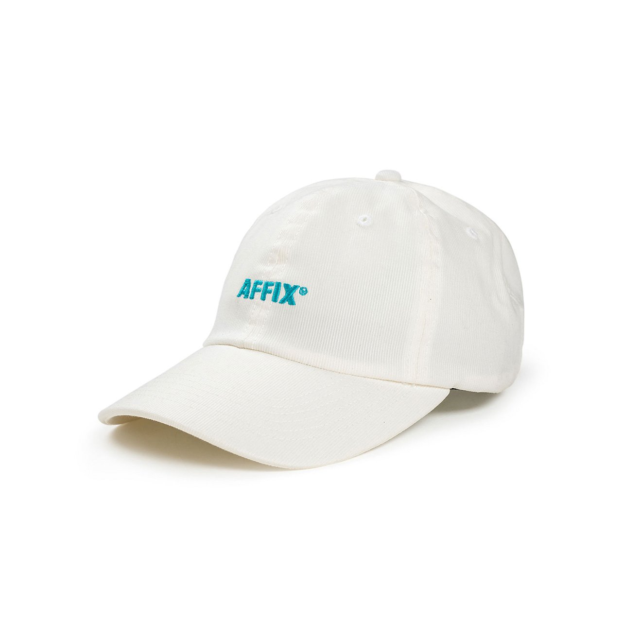 affix works affix drill standard logo cap (ecru) AW20ACC03-ecru
