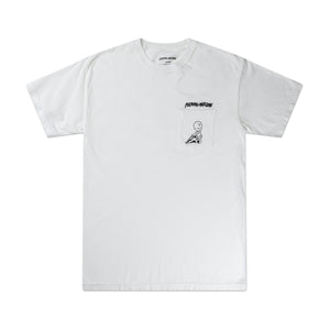 fucking awesome fucking awesome baby pocket t-shirt (white)