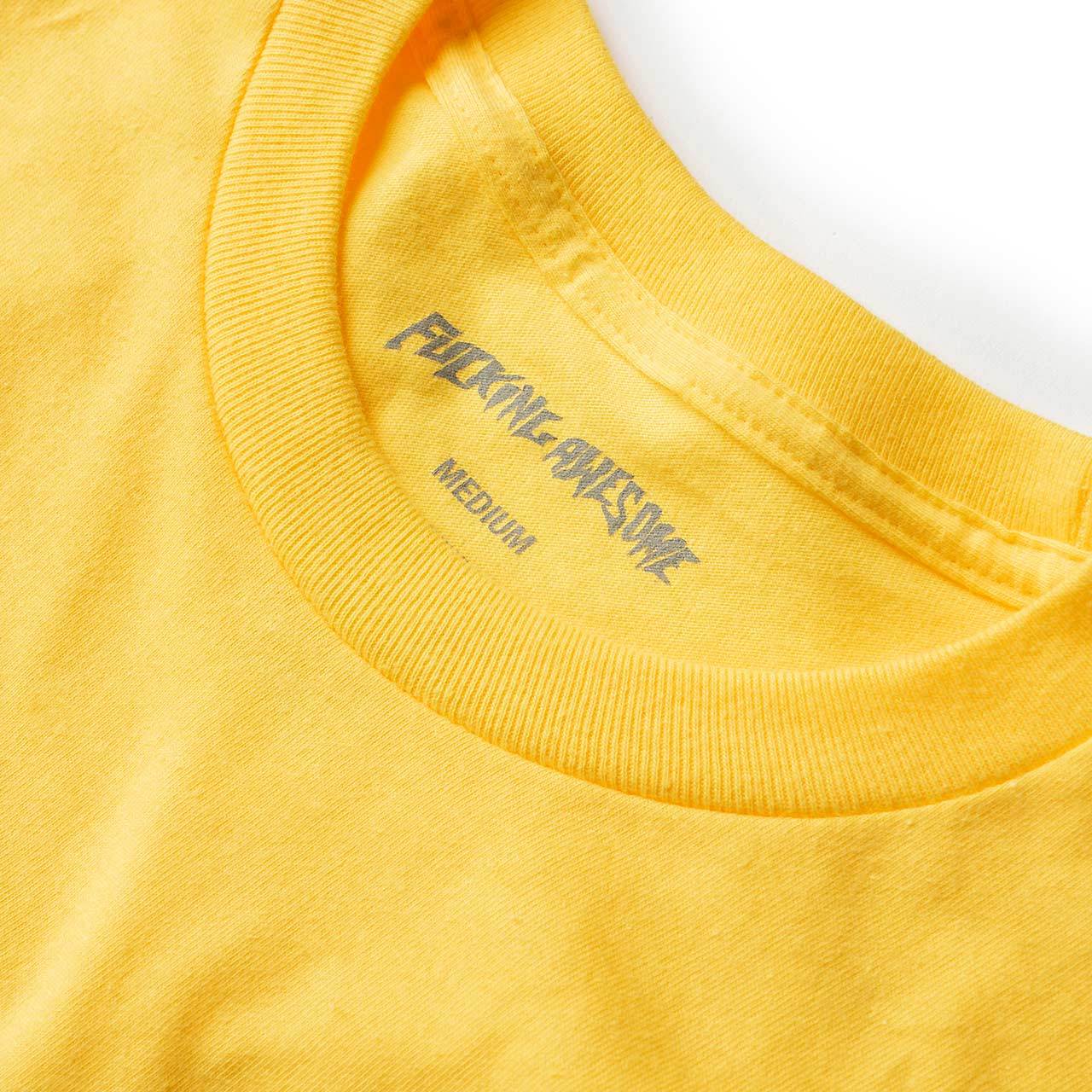 fucking awesome fucking awesome actual visual guidance t-shirt (daisy)