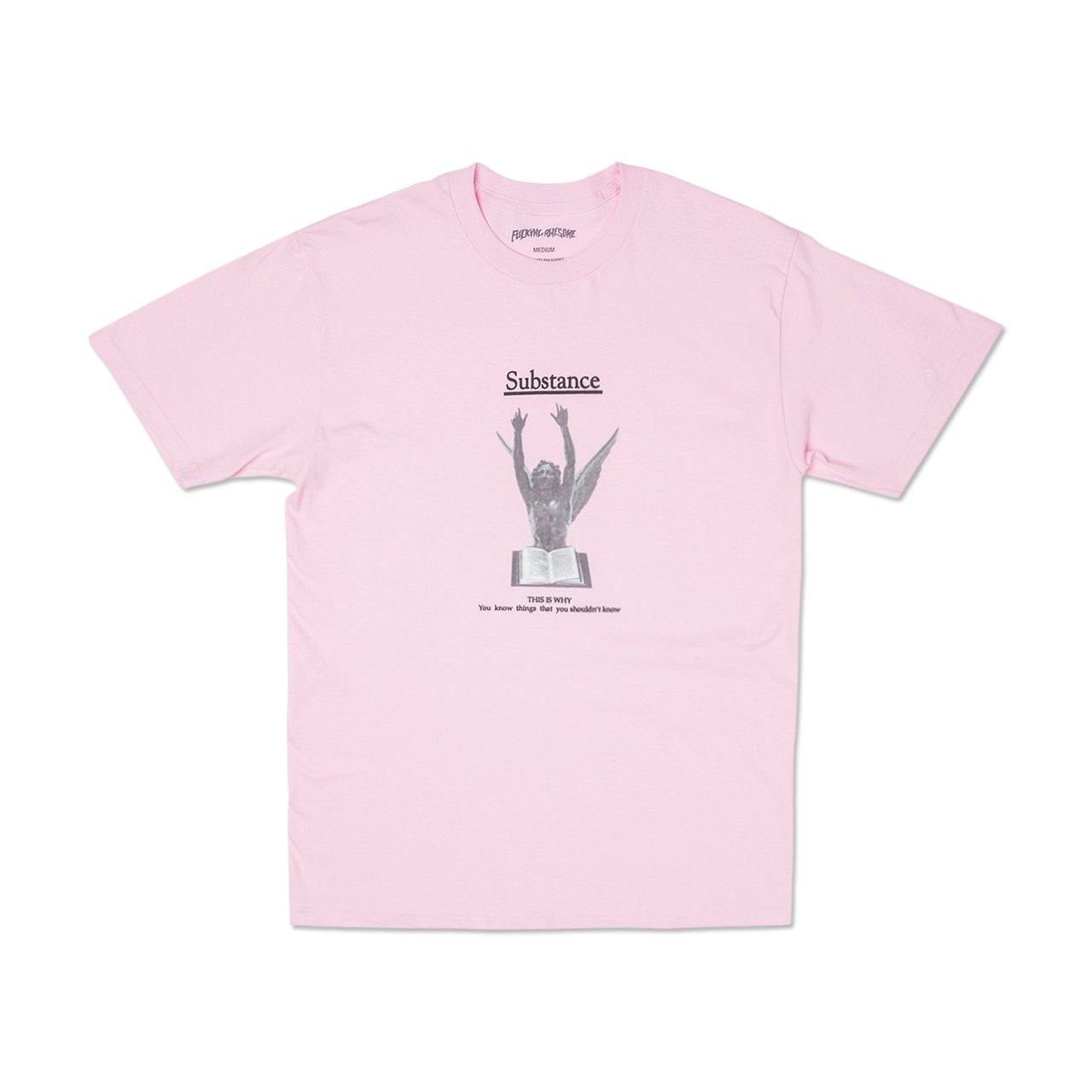 fucking awesome fucking awesome substance t-shirt (light pink)