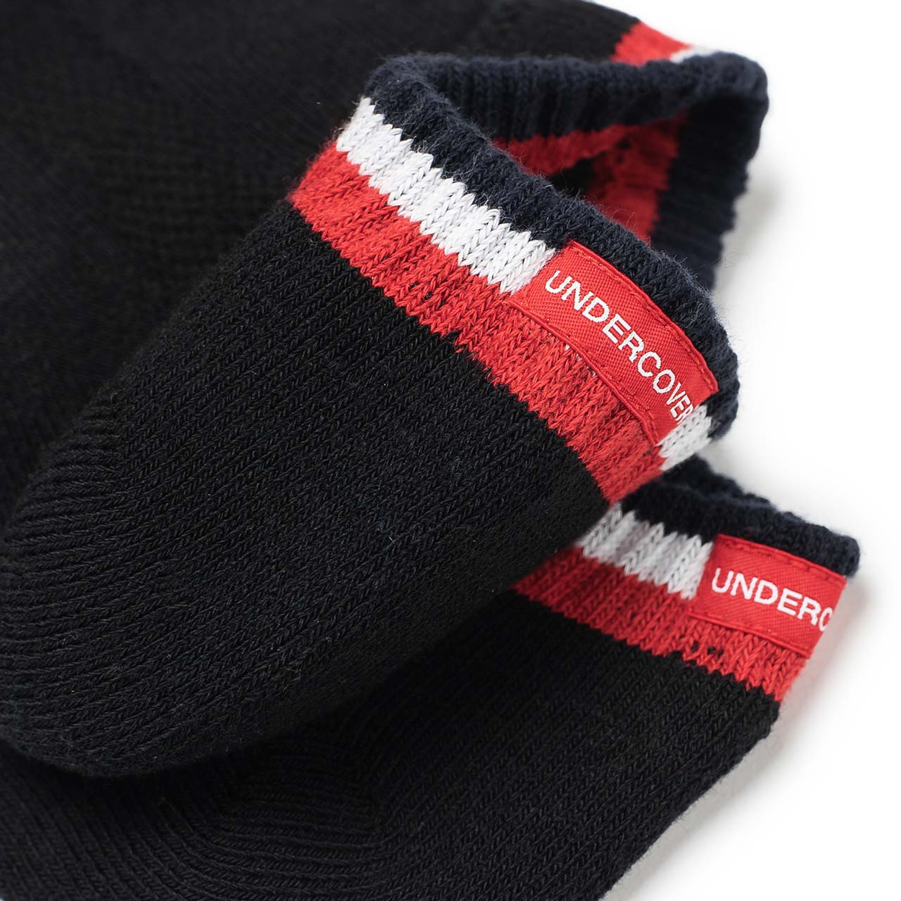 undercover undercover ankle socks (black / multi) UCY4L03-blk