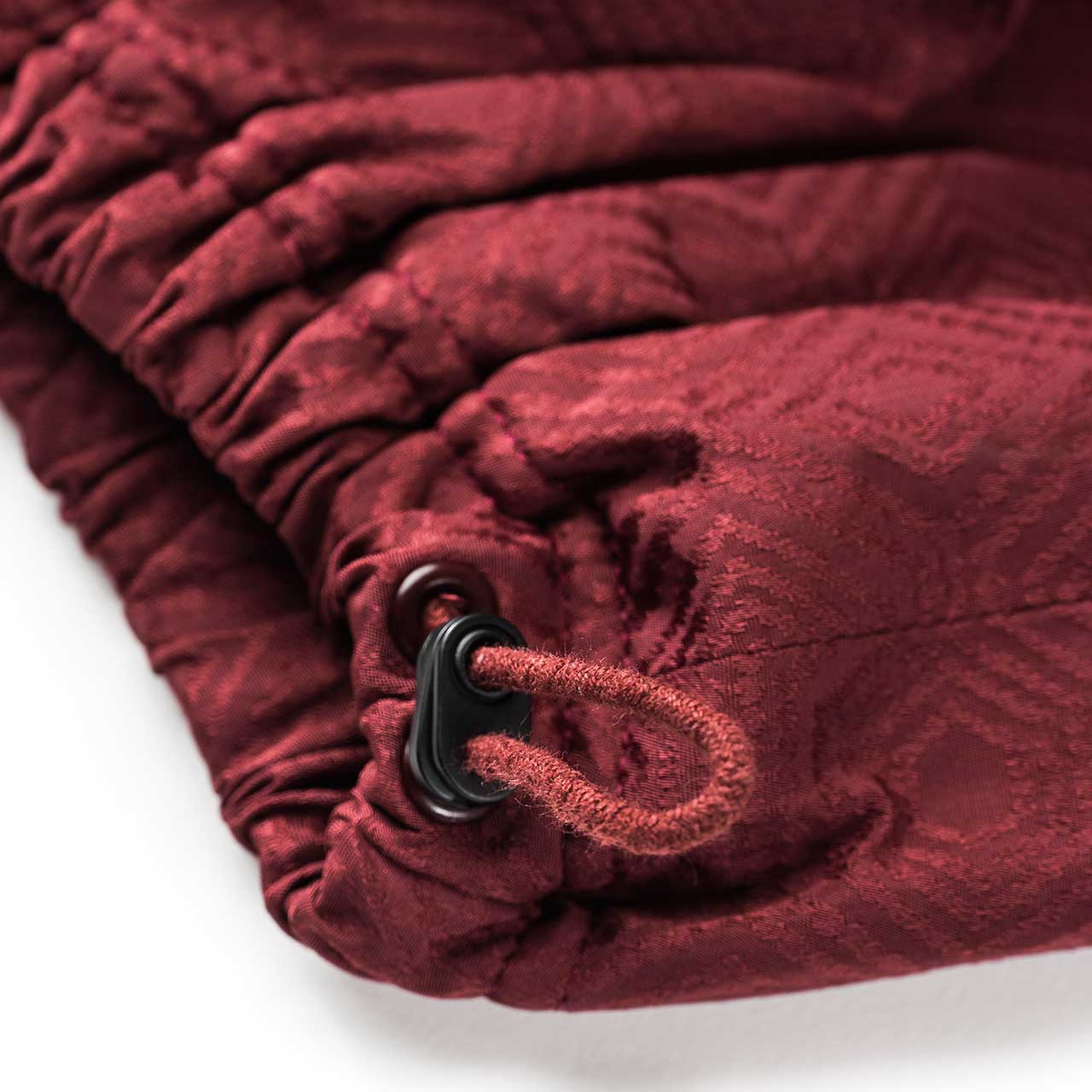 undercover undercover centipede jacquard track pants (burgundy)