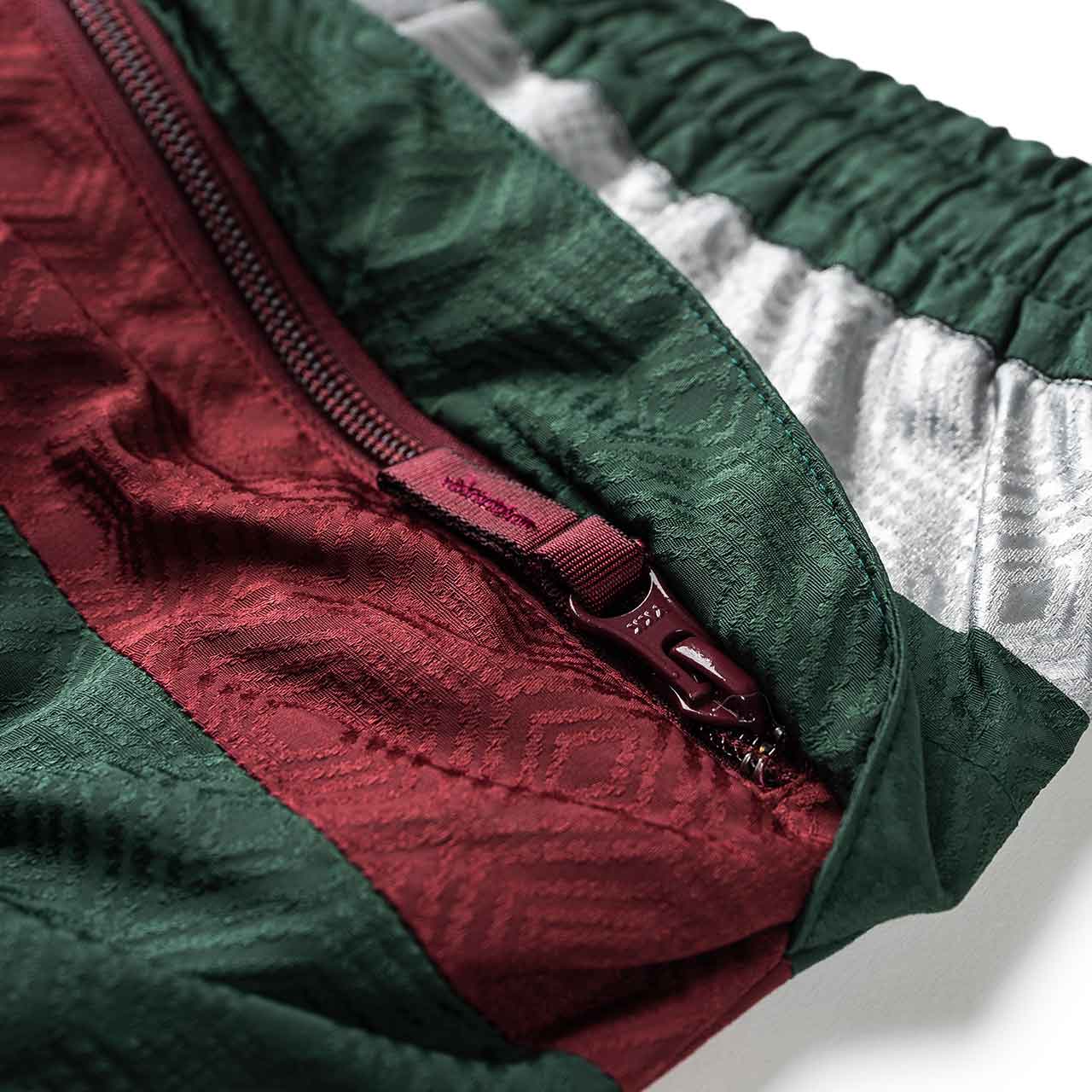 undercover undercover centipede jacquard track pants (burgundy)