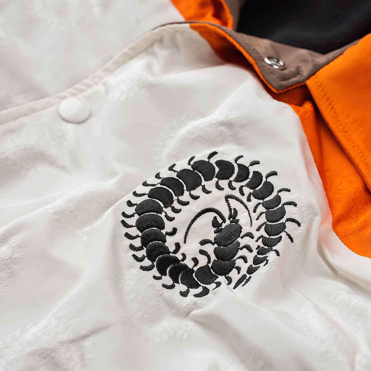 undercover undercover centipede jacquard jacket (beige)