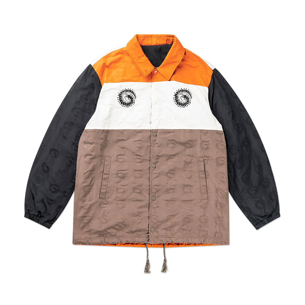 undercover undercover centipede jacquard jacket (beige)