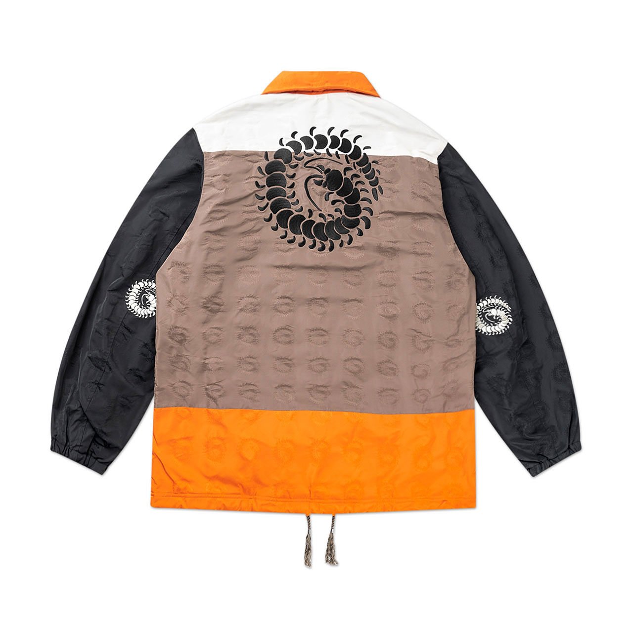 undercover undercover centipede jacquard jacket (beige)