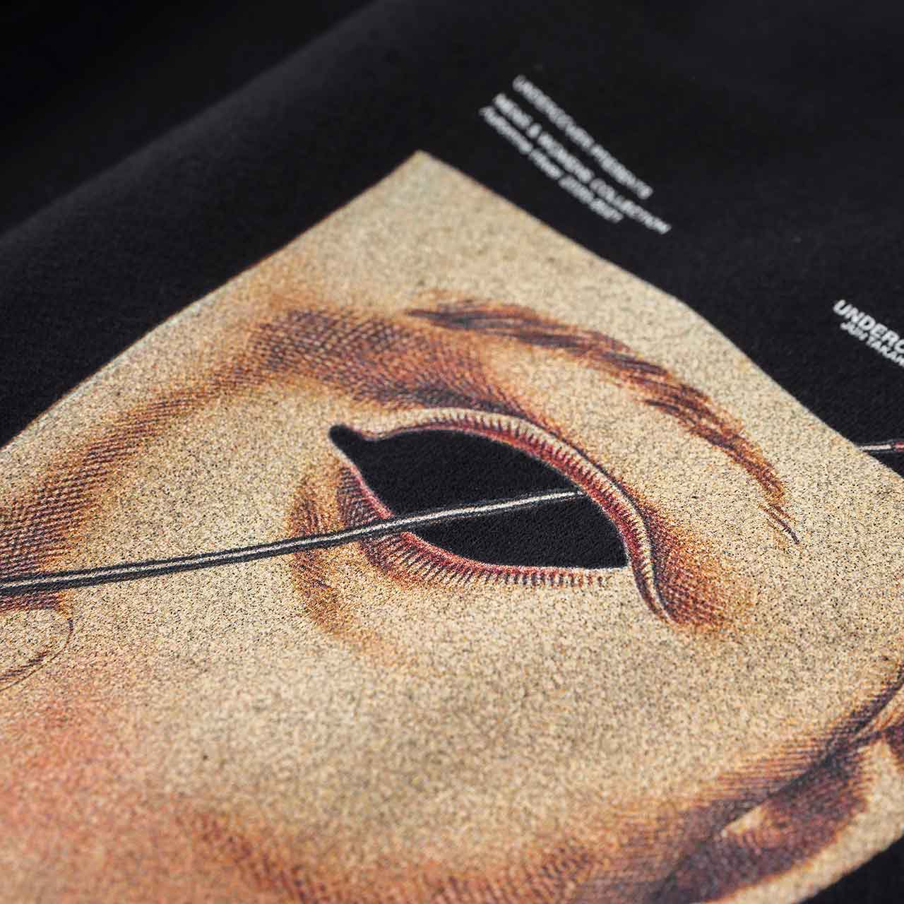 undercover undercover fallen man sweatshirt (black)