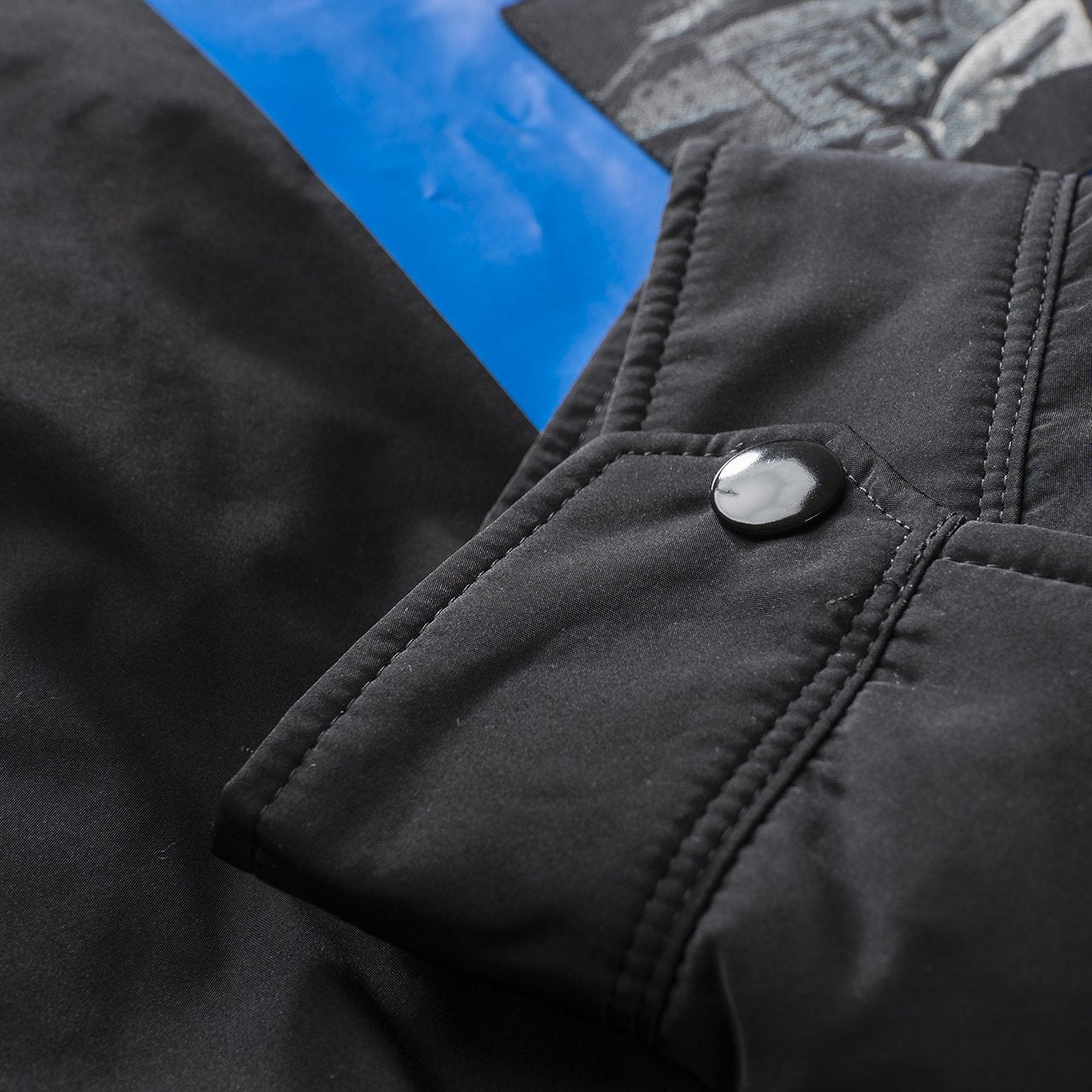 undercover undercover 'throne of blood' hooded jacket (black)