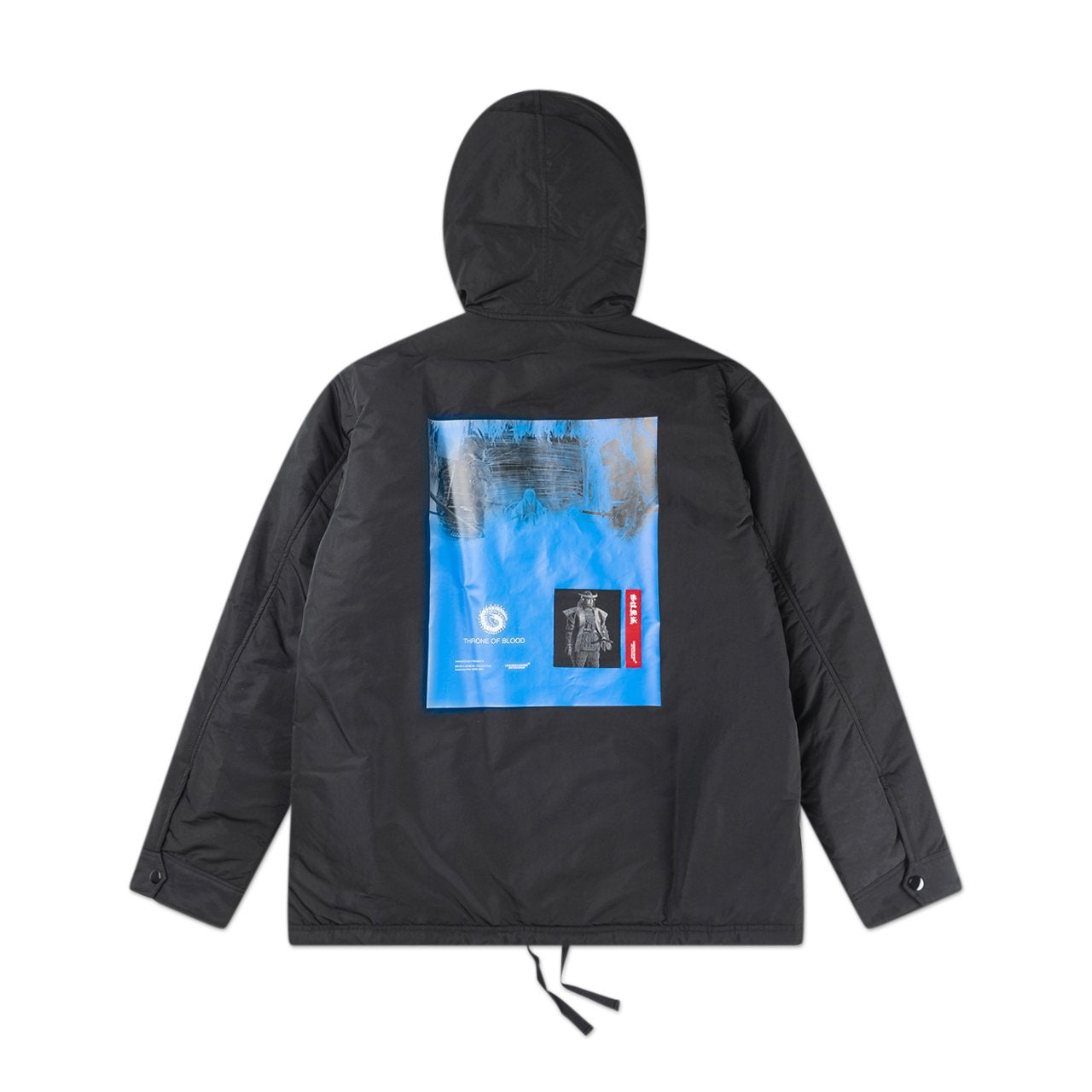 undercover undercover 'throne of blood' hooded jacket (black)