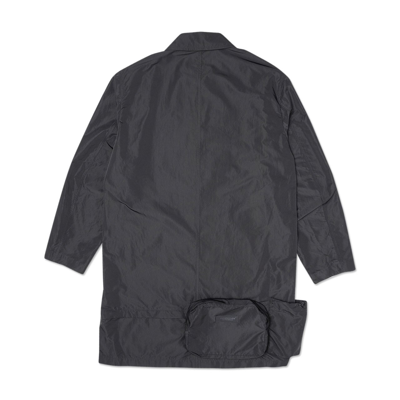 undercover undercover sten collar coat (black)