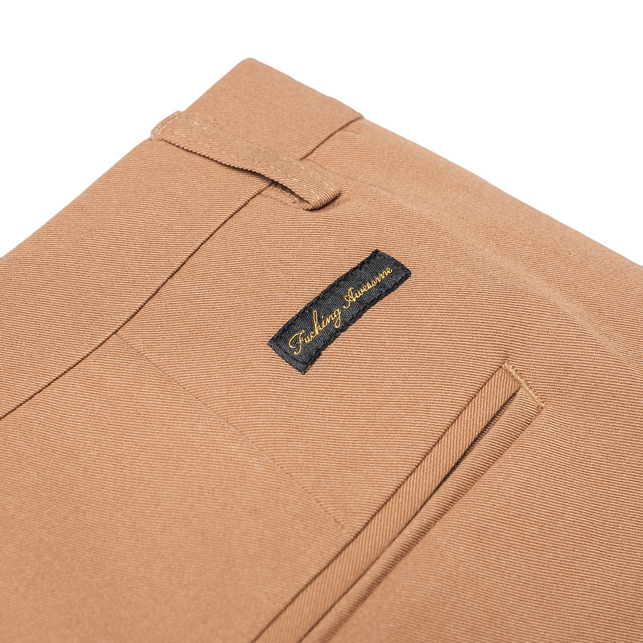 fucking awesome fucking awesome pleated pants (khaki)