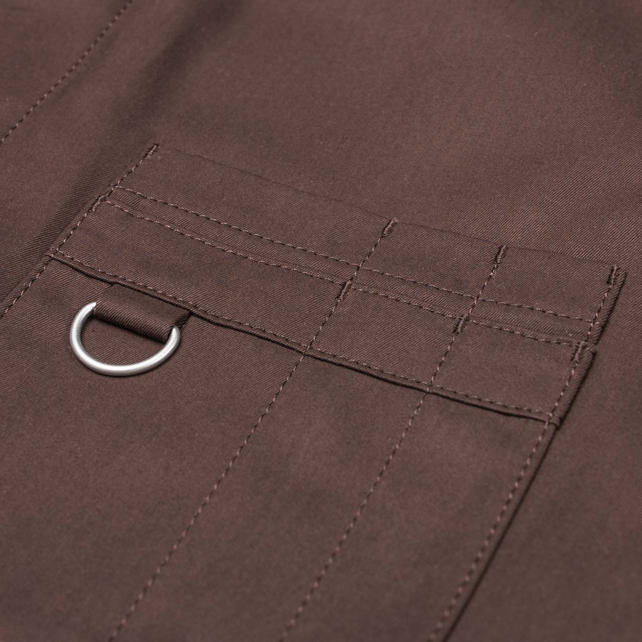 undercover undercover chest pocket shirt (brown)