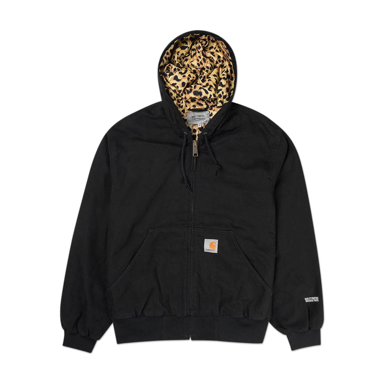 carhartt wip x wacko maria carhartt wip x wacko maria og active jacket (black / leopard print)