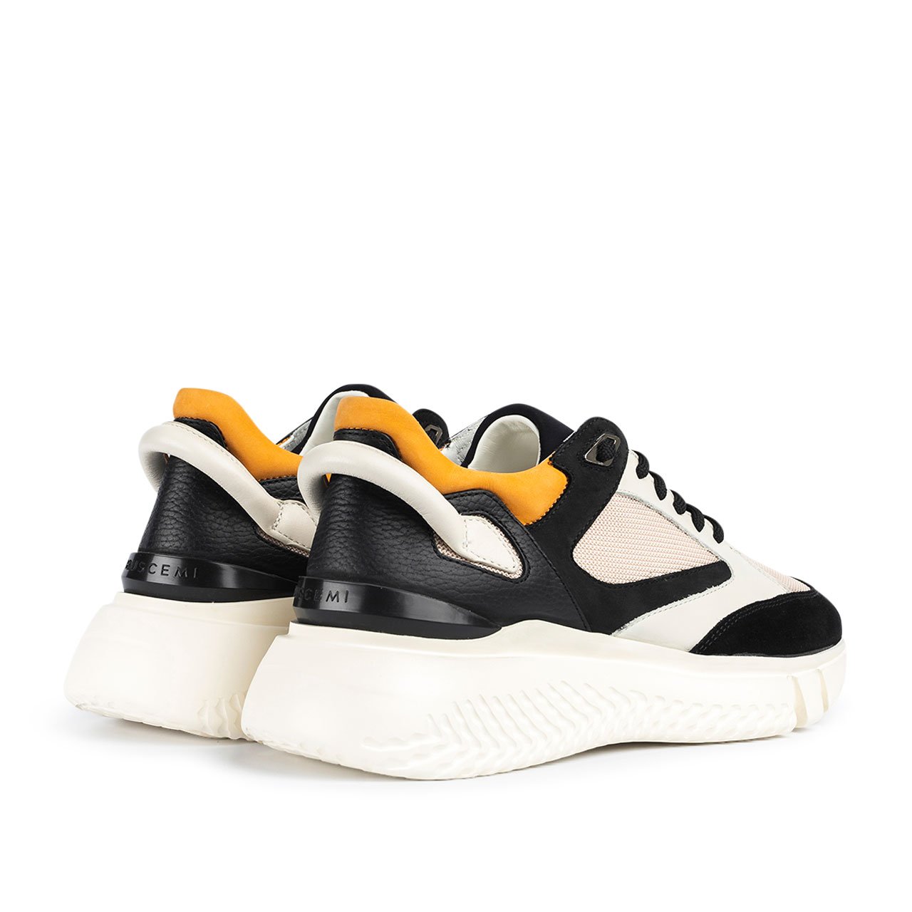 buscemi buscemi veloce (black / white / amber)