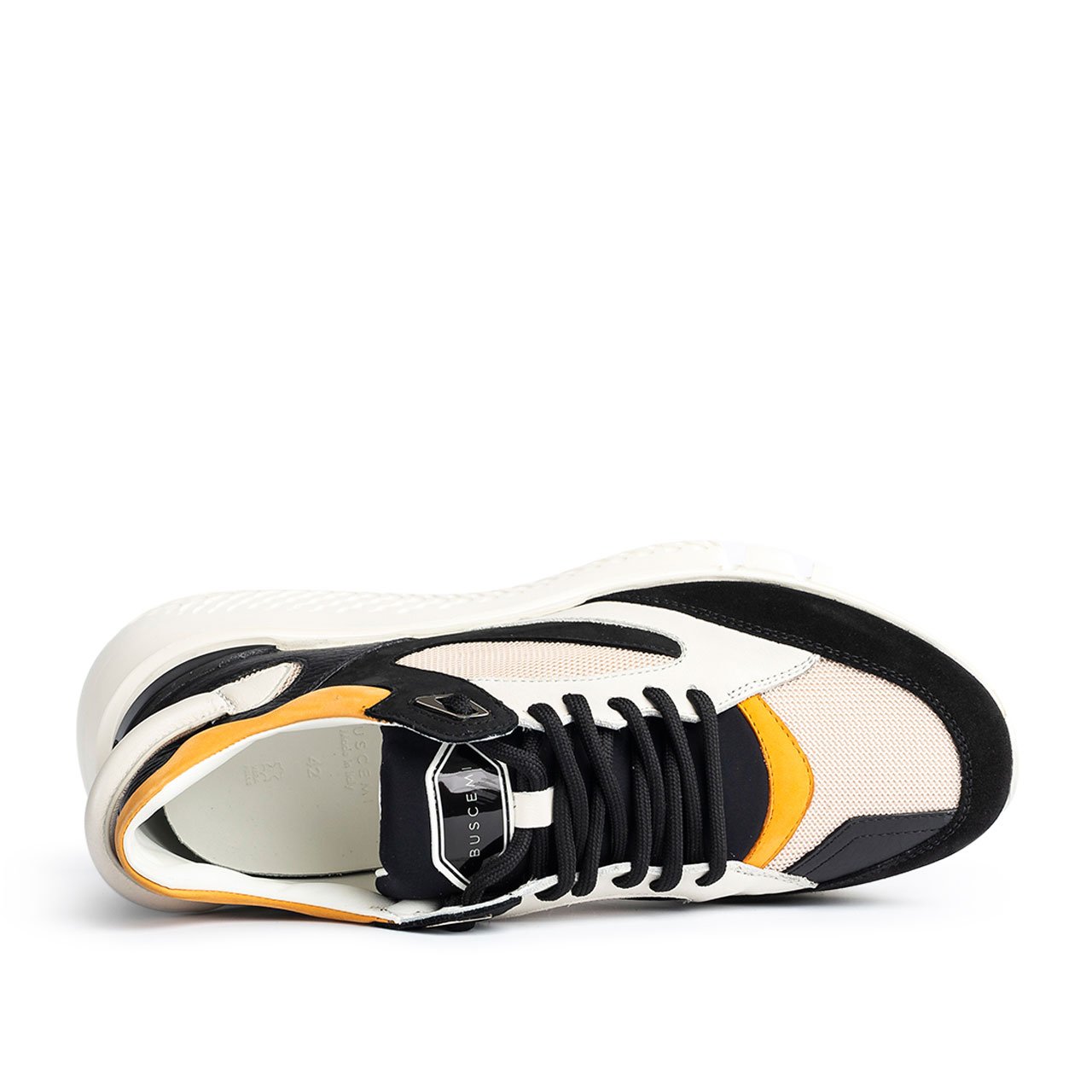 buscemi buscemi veloce (black / white / amber)