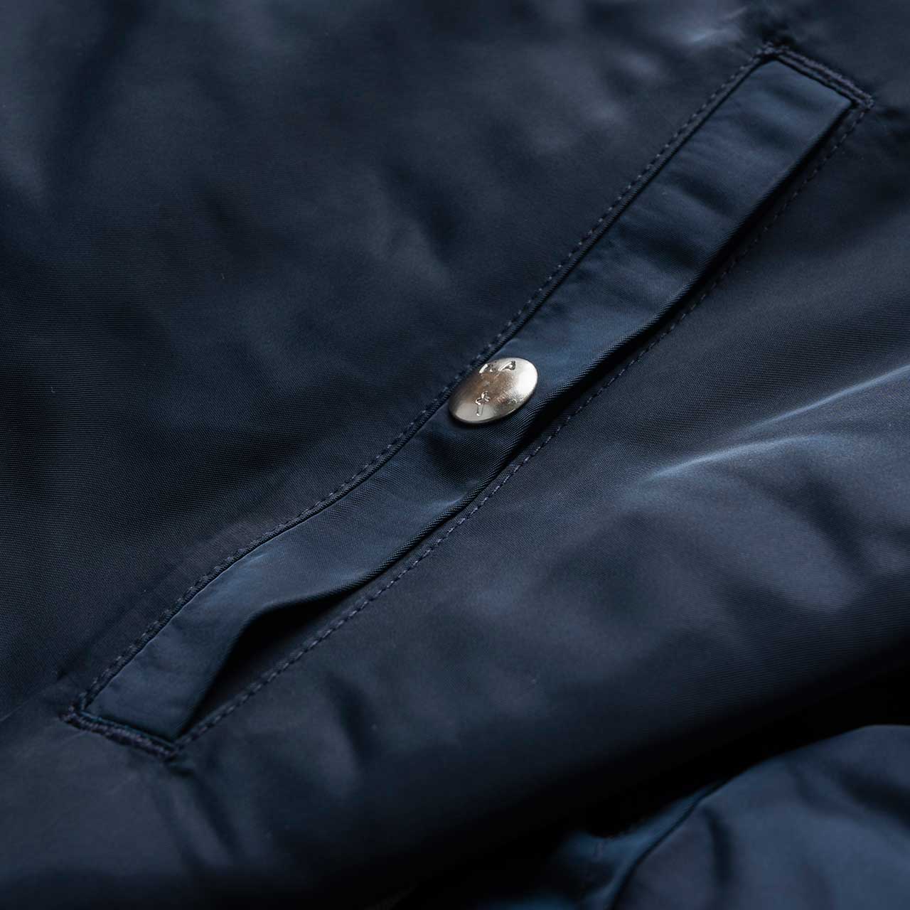 fucking awesome fucking awesome reversible bomber jacket (navy/bomb dill art)