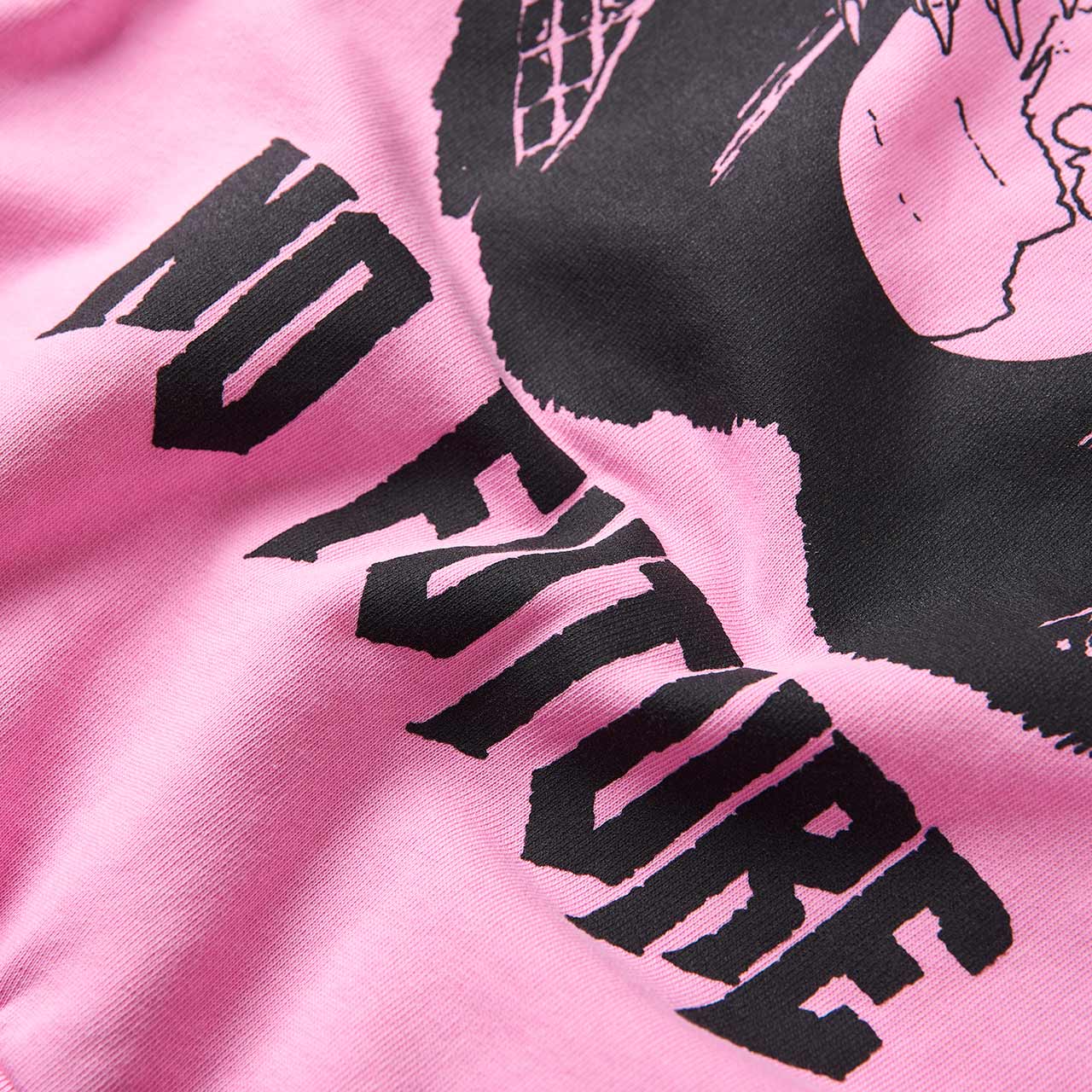 aries aries no future hoodie (pink)