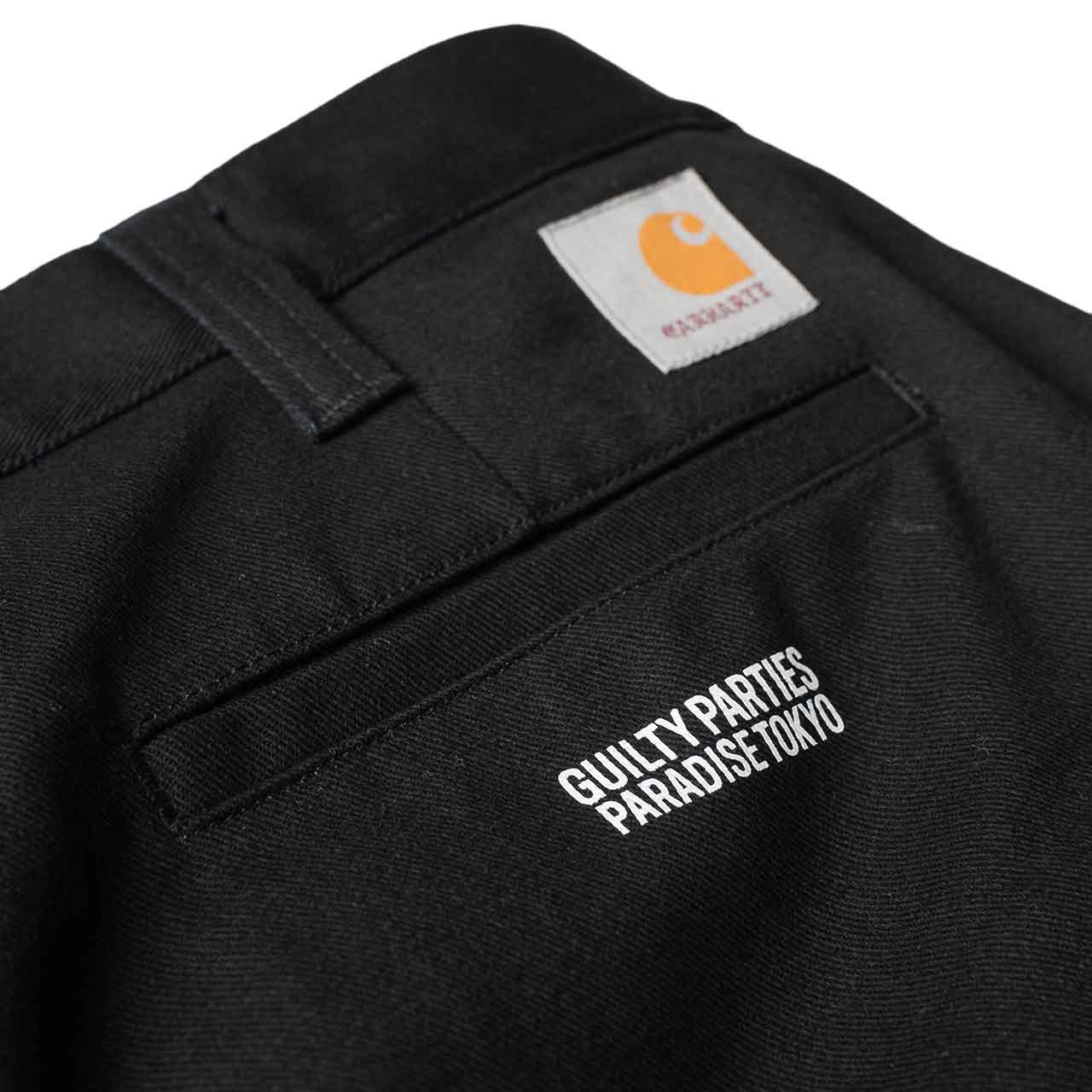carhartt wip x wacko maria carhartt wip x wacko maria skate pant (black)