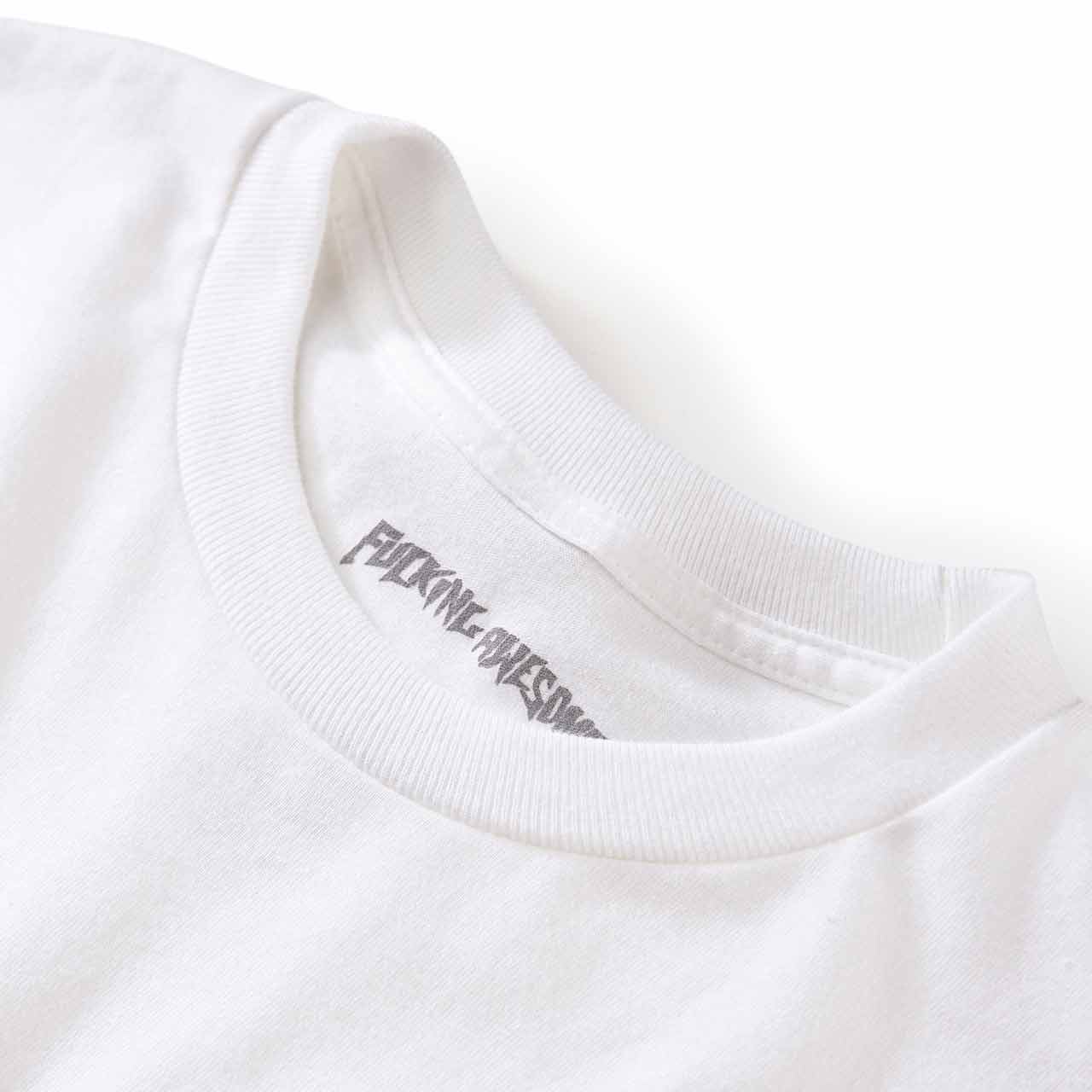 fucking awesome fucking awesome angel stamp longsleeve (white)