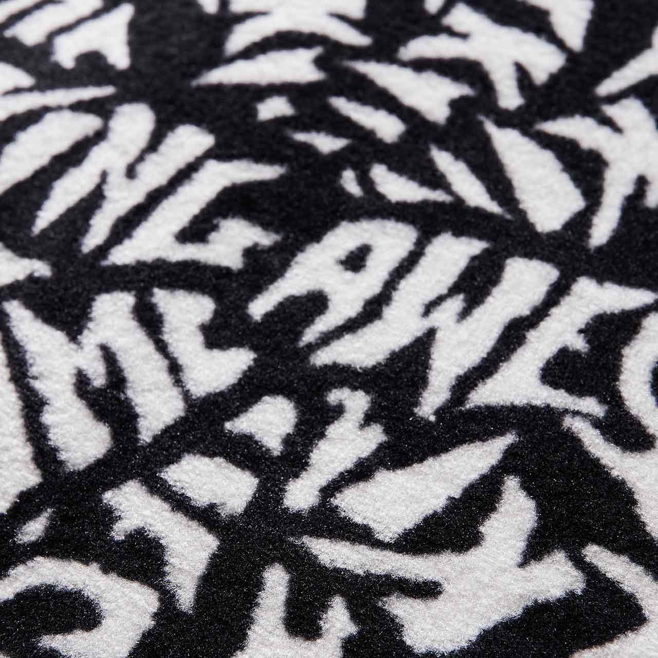 fucking awesome fucking awesome spiral rug knitted (black) P707171SPONESIZE