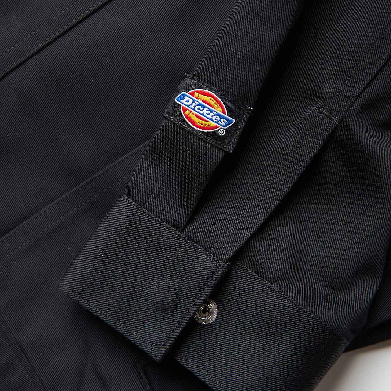 magic stick x dickies magic stick x dickies type 3rd workers jacket (triple black)