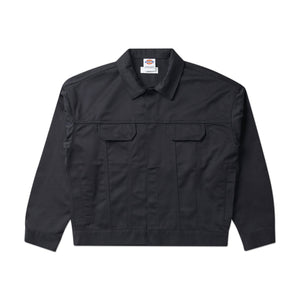 magic stick x dickies magic stick x dickies type 3rd workers jacket (triple black)