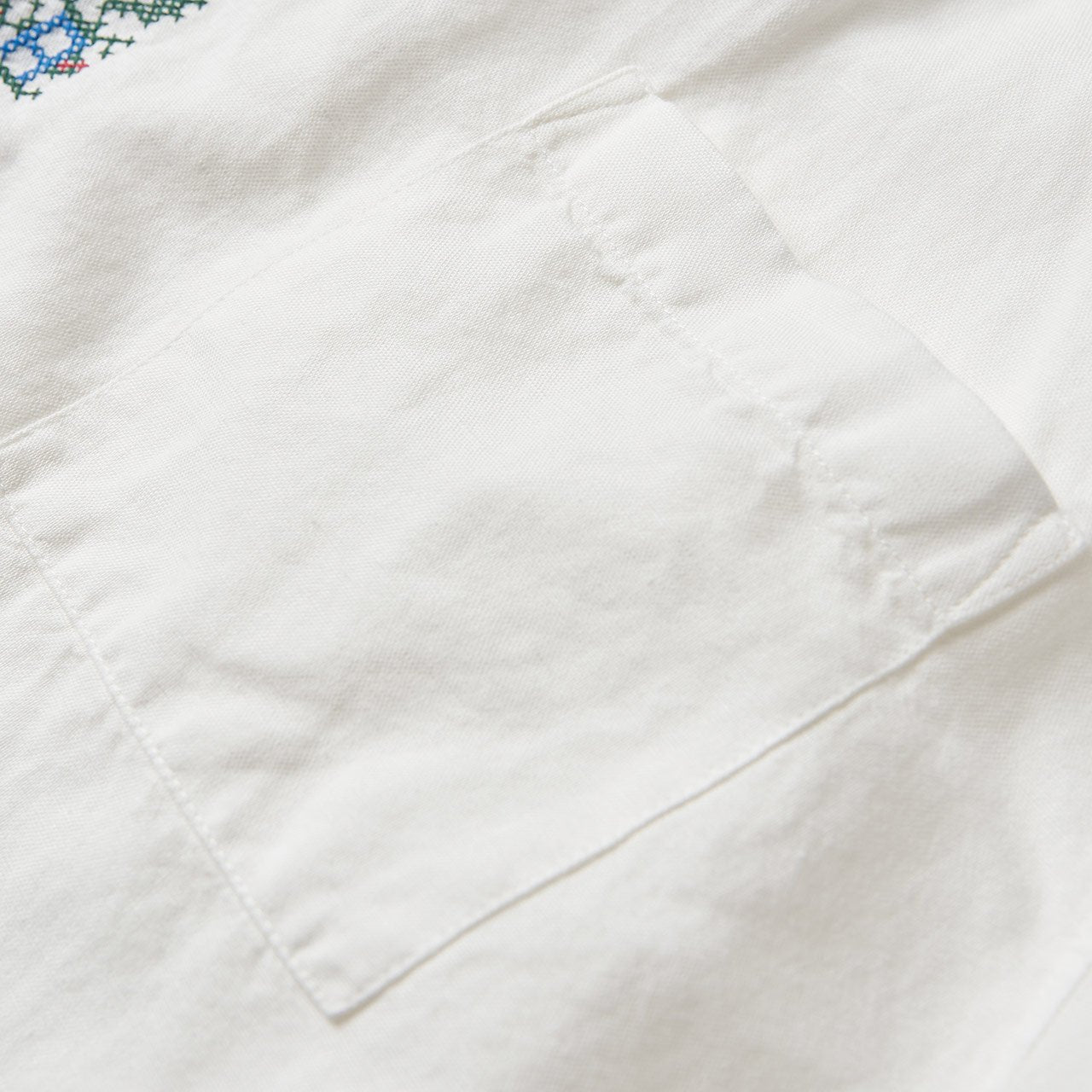 fucking awesome fucking awesome tetris flowers linen club shirt (white)