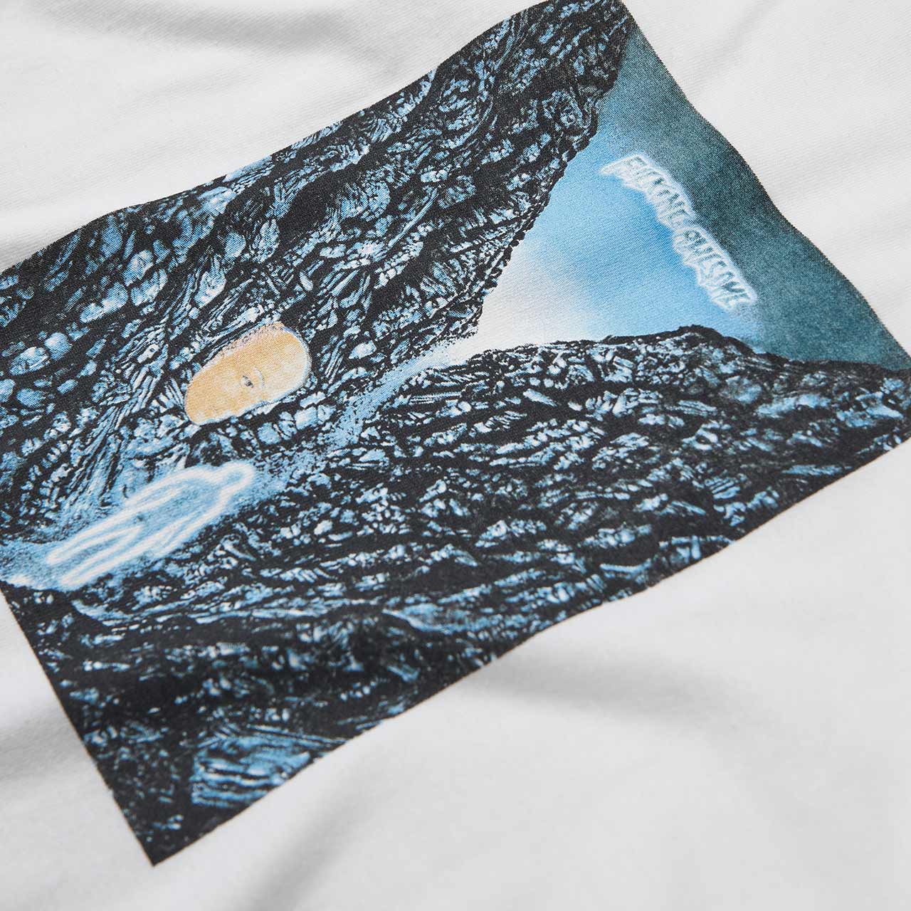 fucking awesome fucking awesome waterfall t-shirt (white)