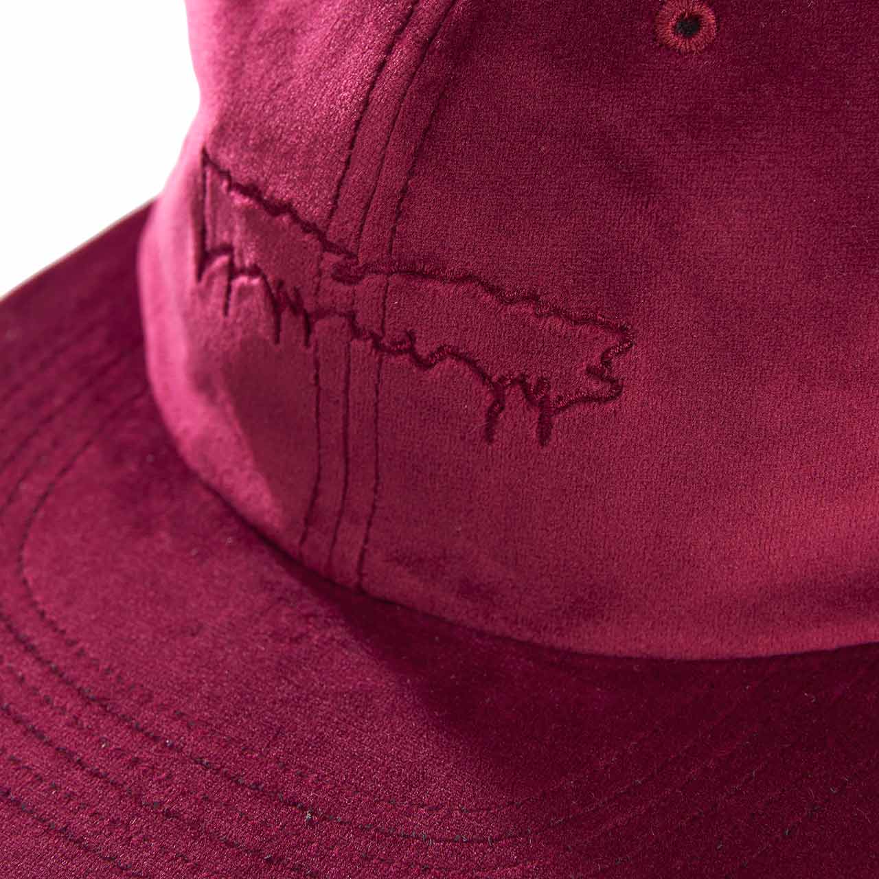 fucking awesome fucking awesome stamp unstructured strapback (maroon) P707089SPONESIZE