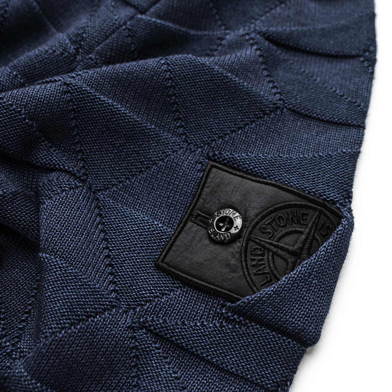 stone island shadow project stone island shadow project graphic knit (dark blue)