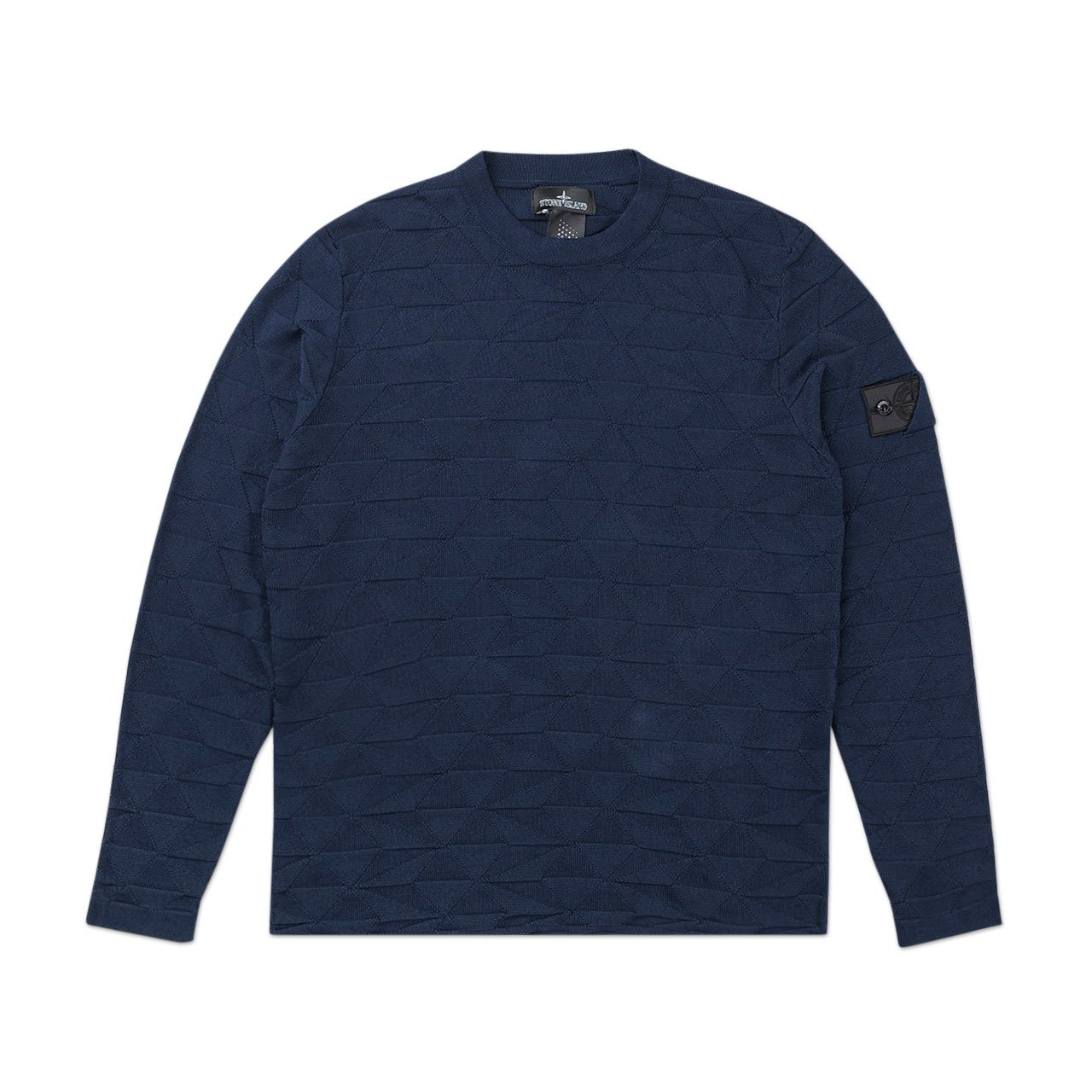 stone island shadow project stone island shadow project graphic knit (dark blue)