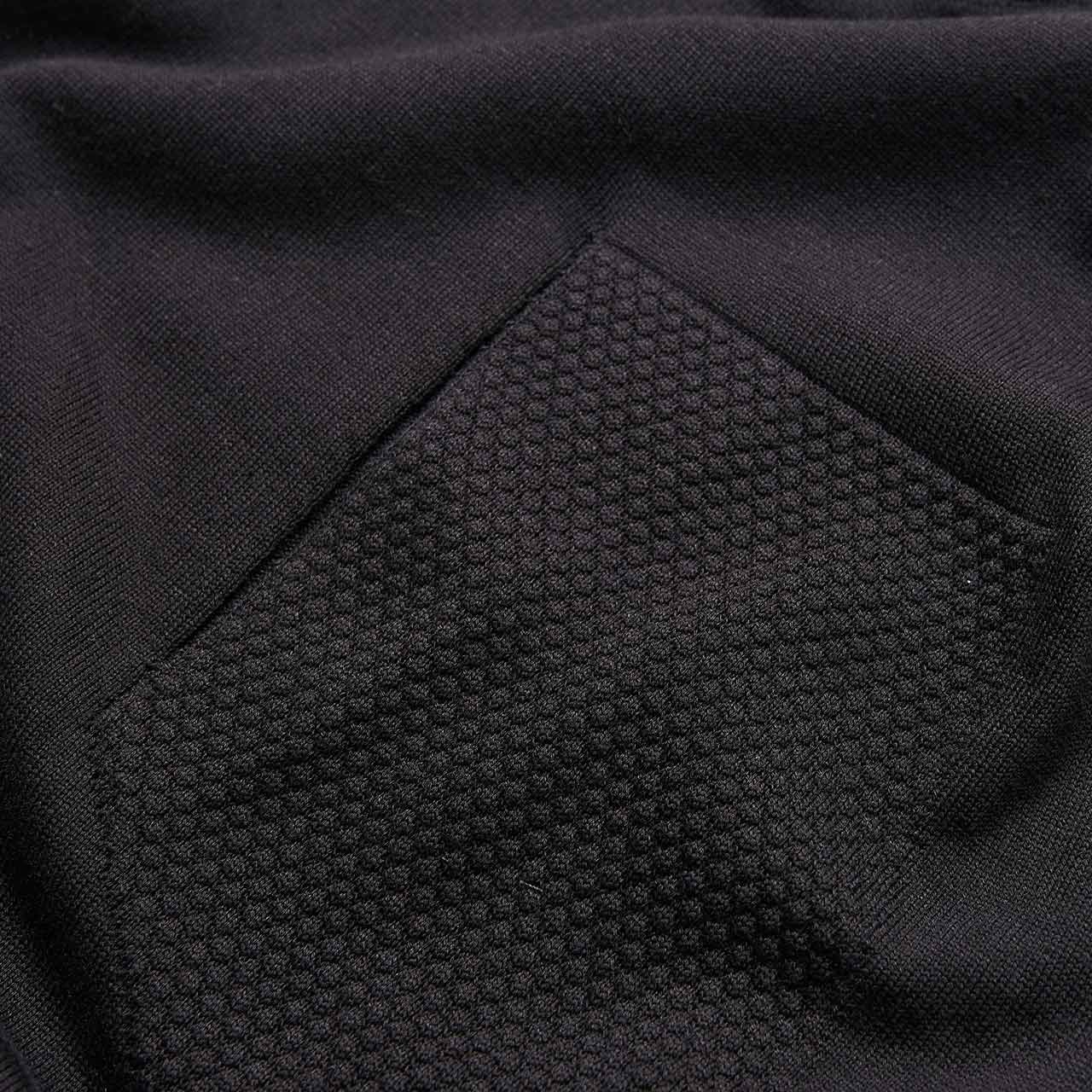 stone island shadow project silk mix crew neck sweater (black)
