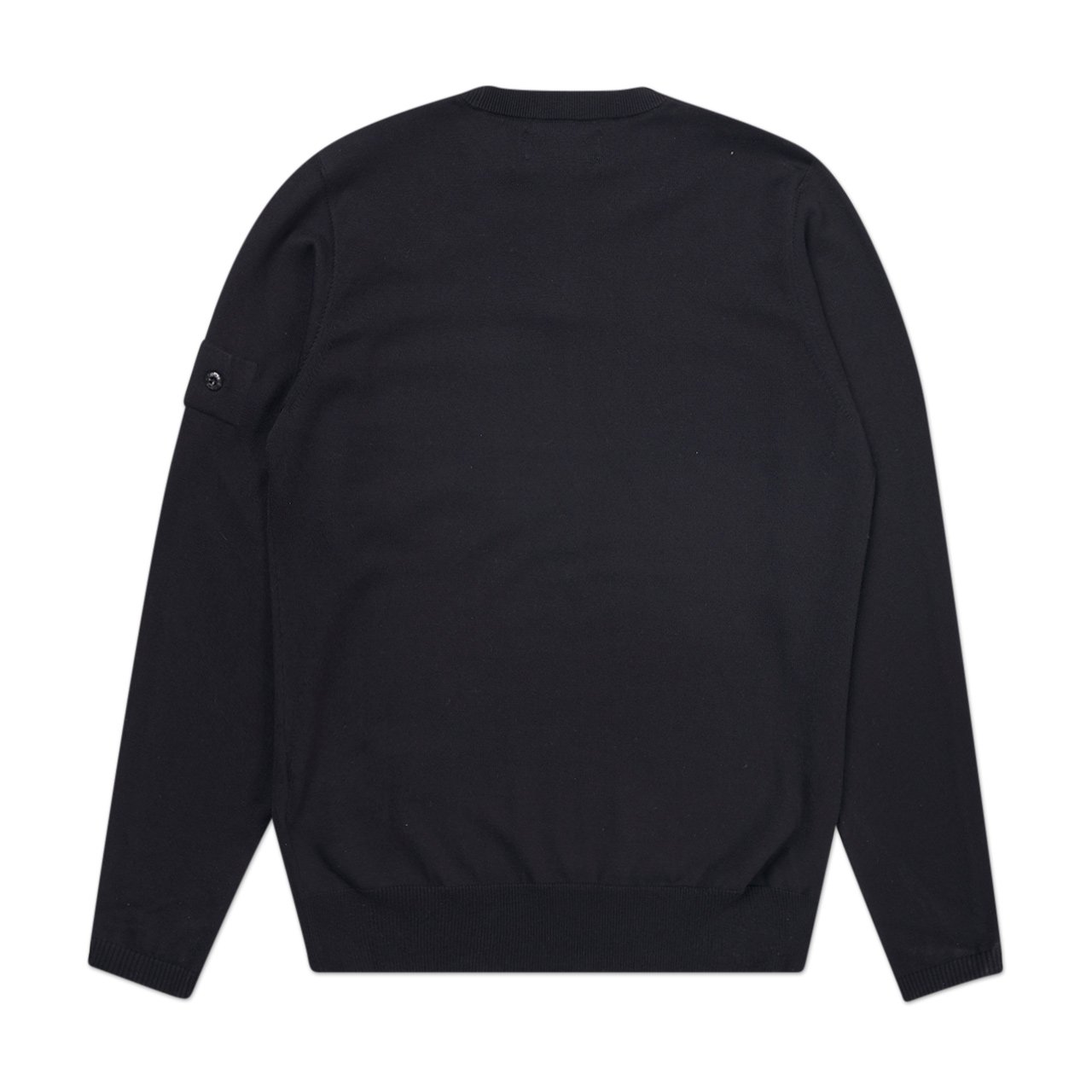 stone island shadow project silk mix crew neck sweater (black)