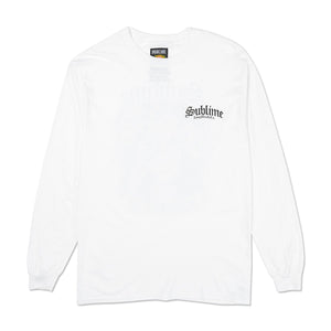 wacko maria wacko maria x sublime / crew neck long sleeve t-shirt (type-3) (white)