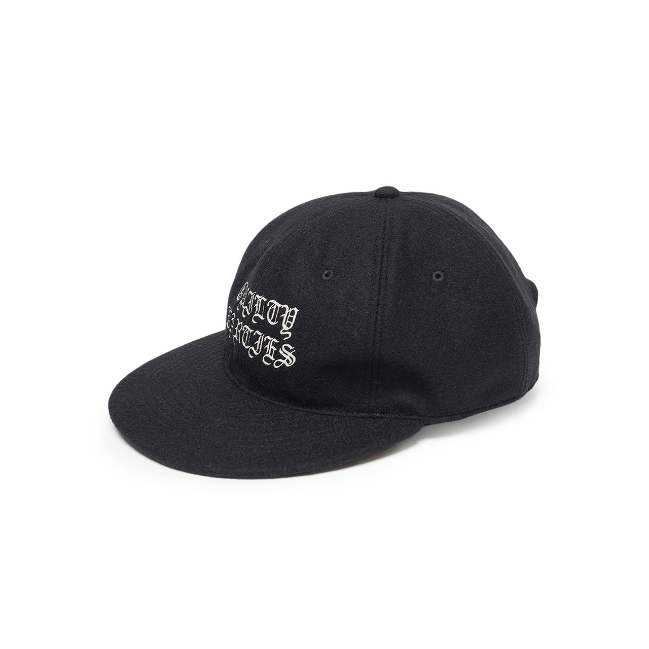 wacko maria wacko maria wool 6 panel cap (type-1) (black) 19FW-WMA-CP01