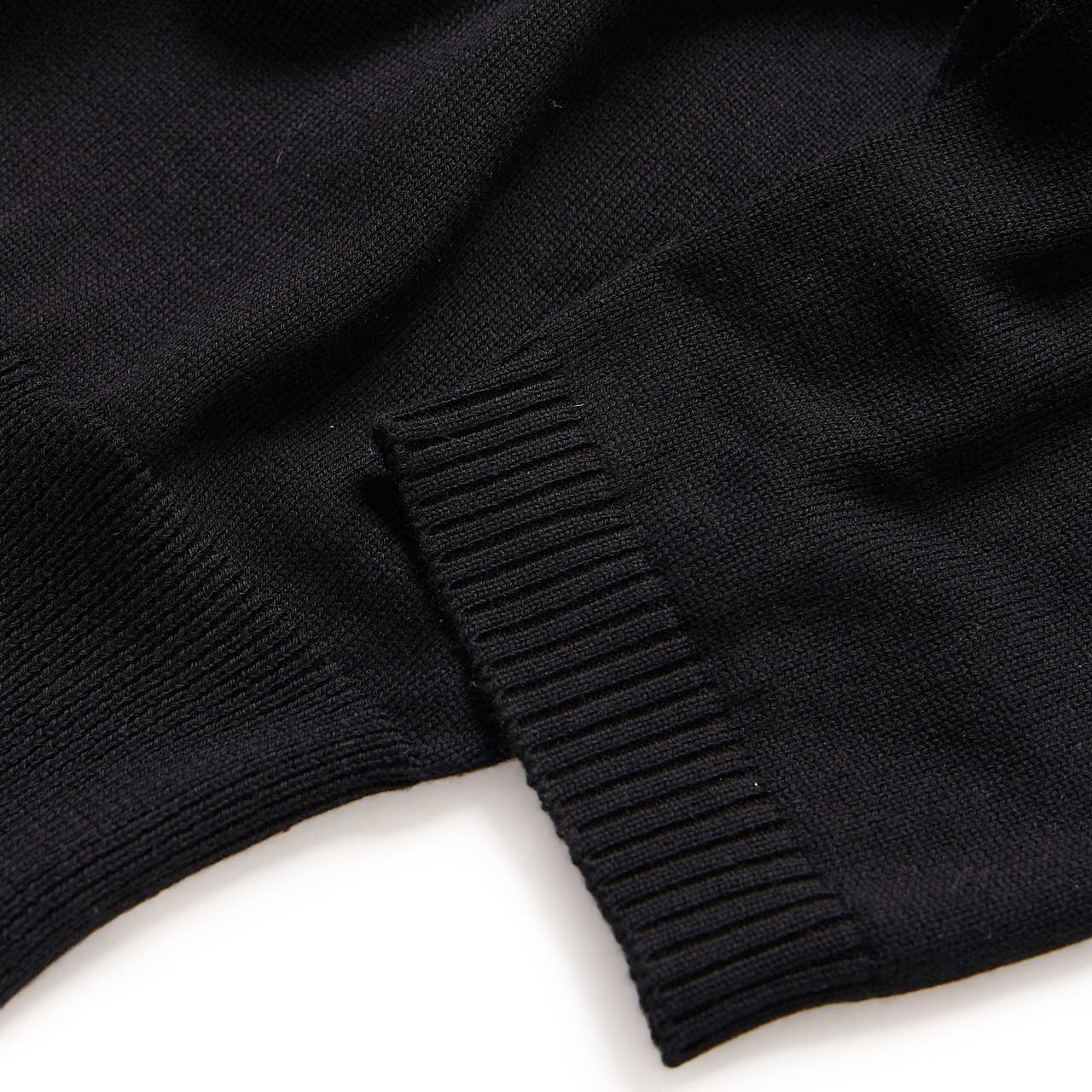 stone island shadow project silk mix crew neck sweater (black)