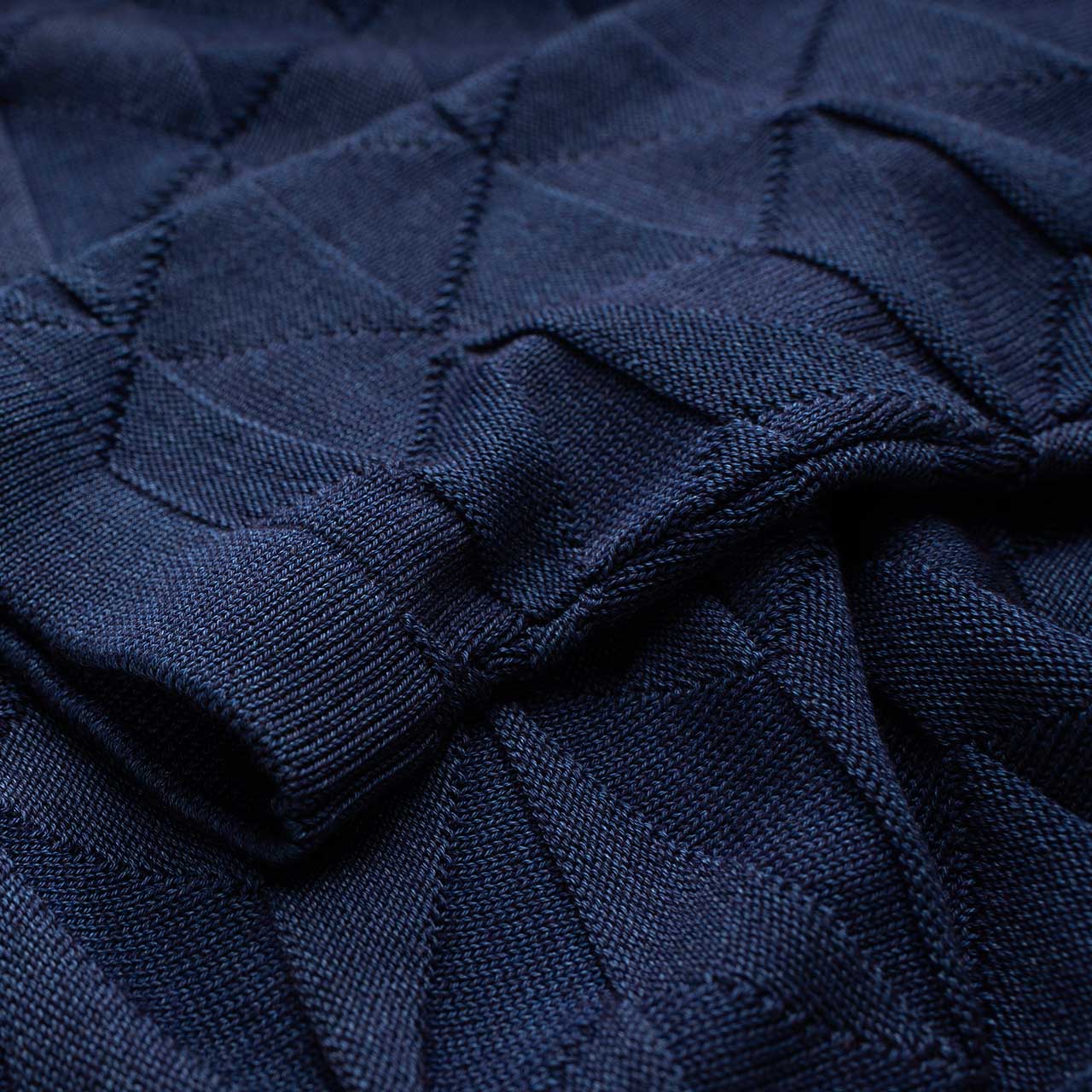 stone island shadow project stone island shadow project graphic knit (dark blue)