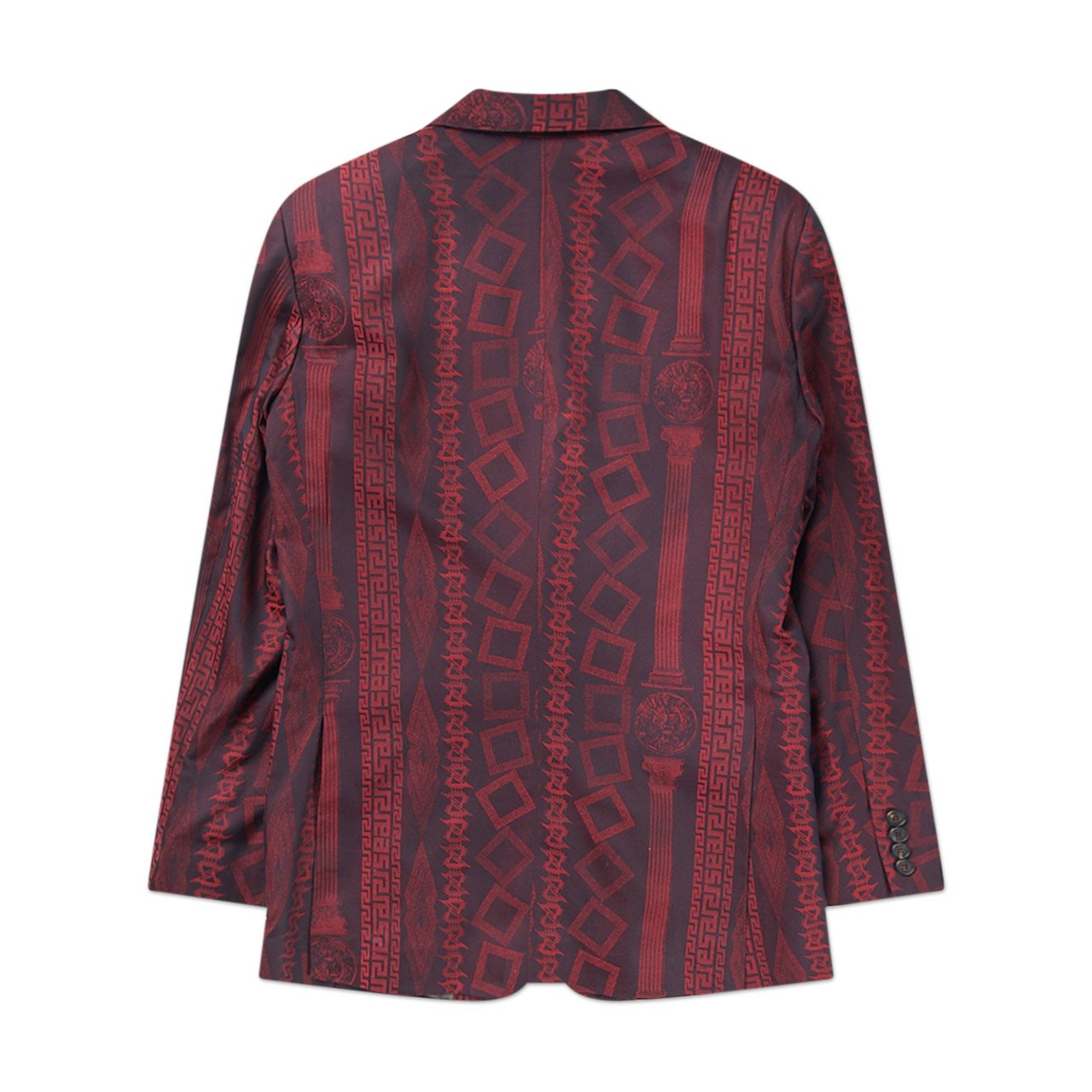 aries aries column jacquard tailored jacket (red)