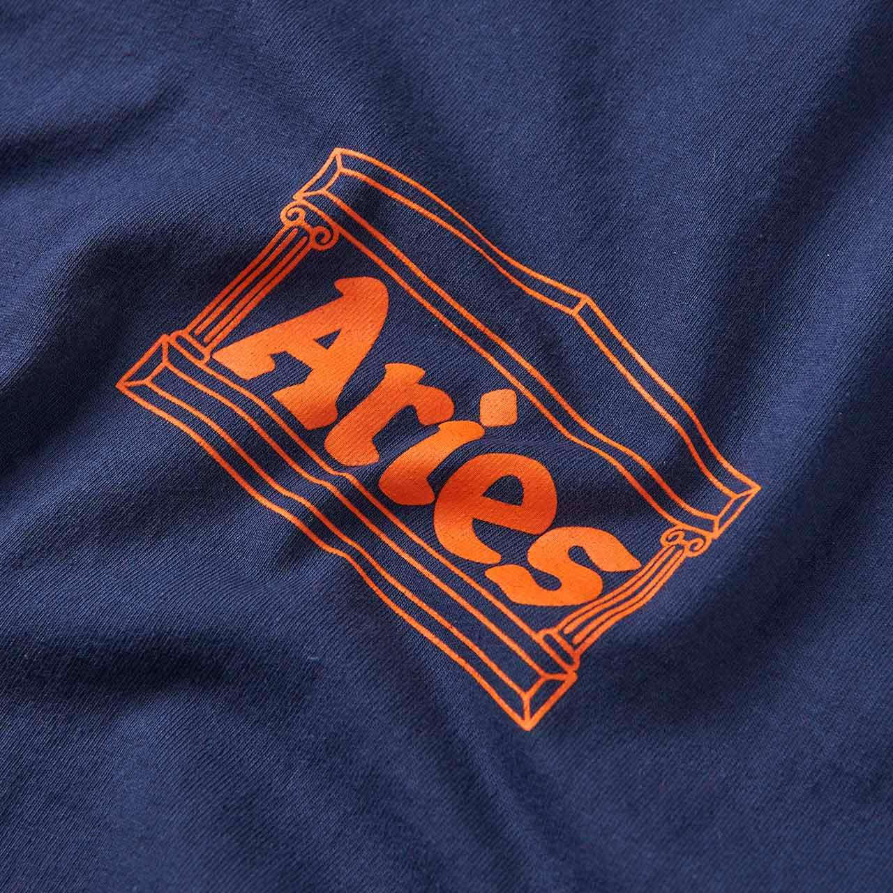 aries aries temple t-shirt (navy)