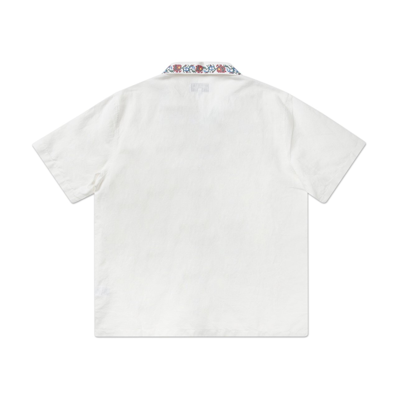 fucking awesome fucking awesome tetris flowers linen club shirt (white)