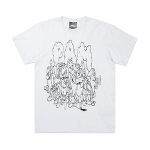 perks and mini perks and mini screen time s/s t-shirt (white)