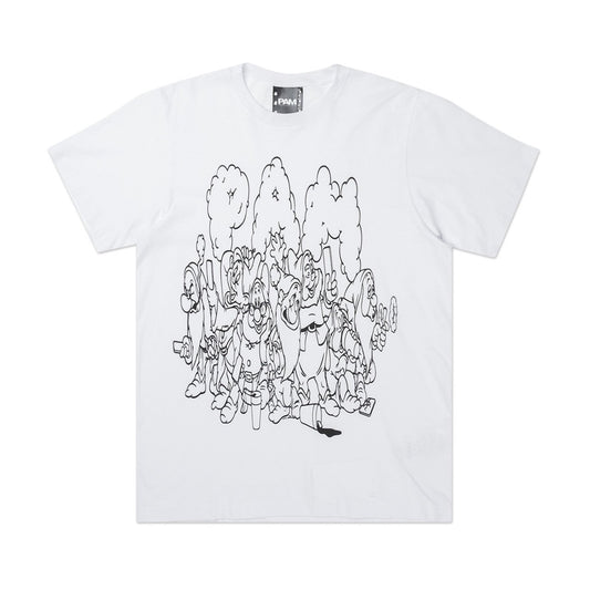 perks and mini perks and mini screen time s/s t-shirt (white)