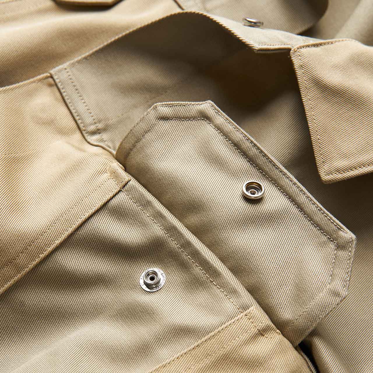 magic stick x dickies magic stick x dickies type 3rd workers jacket (tonal beige)