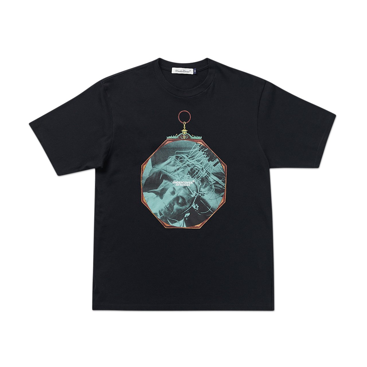 undercover undercover brain scan s/s t-shirt (black)
