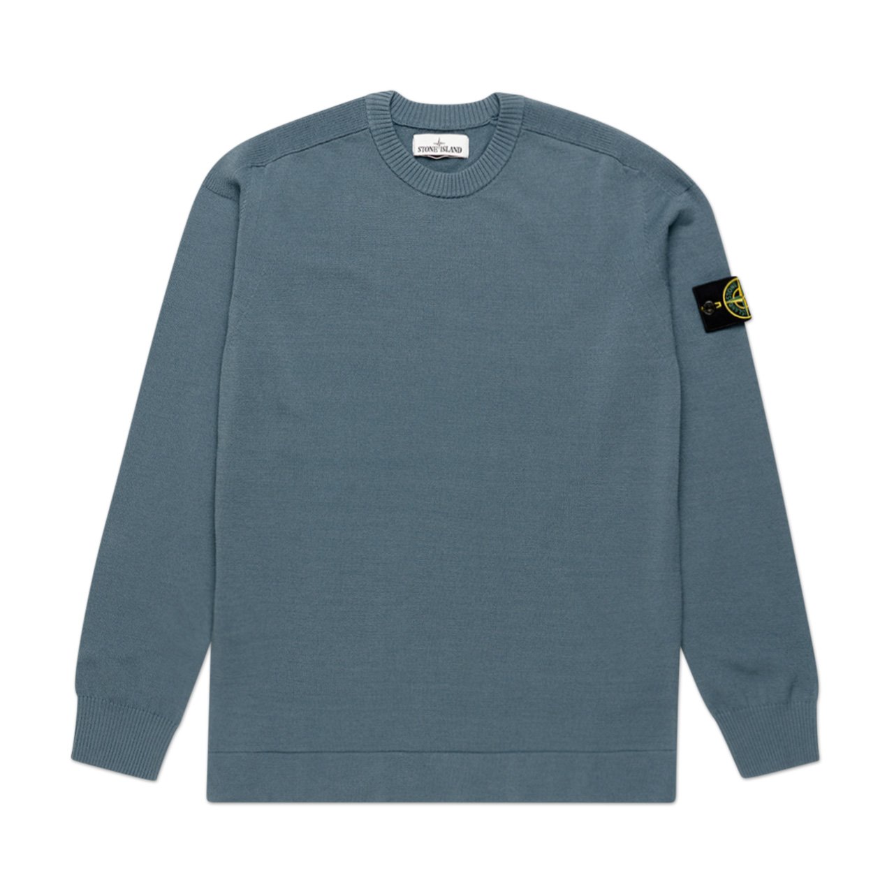 stone island stone island knitted sweatshirt (cobalt blue)