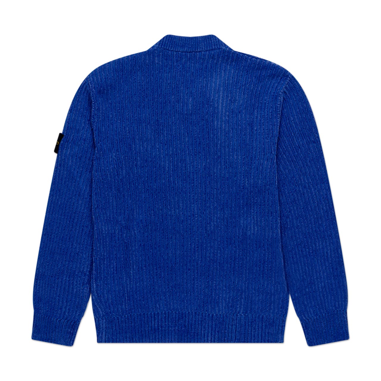 stone island stone island knitted v-neck sweater (blue)