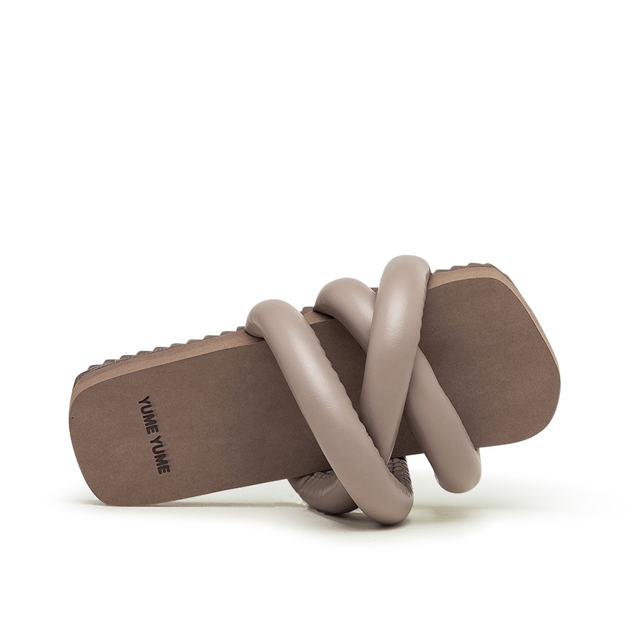 yume yume yume yume tyre slides (dark beige)