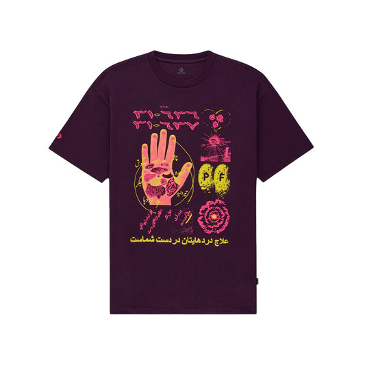 paria x converse paria x converse fashion t-shirt (purple)